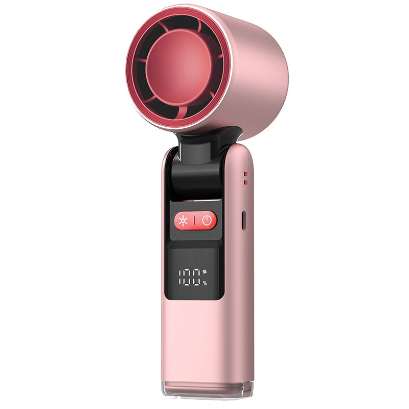 🔥【Hot Sale】WhisperBreeze Mini Fan 🔥 | Under 40dB Noise | Vibration-Free | Night Light Mode（副本）