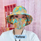 ⏳ Limited time 50% off! 💥Floral Large Brimmed Sun Hat with Mask（The more you buy, the higher the discount）