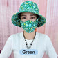 ⏳ Limited time 50% off! 💥Floral Large Brimmed Sun Hat with Mask（The more you buy, the higher the discount）