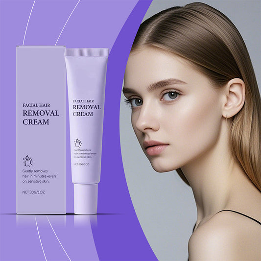 💗Last Day Special Price £7.99 ! 🔥Buy 3 Get 2 Free🔥Gentle & Painless Facial Hair Removal Cream