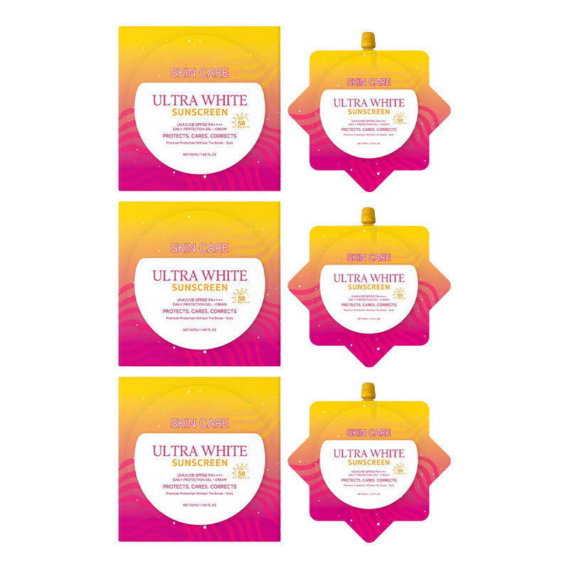 Portable Highly Effective Whitening Sunscreen