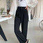 ⏳ Limited time 50% off! 💥Draped Straight Leg Casual Simple Suit Pants（The more you buy, the higher the discount）