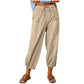 👖 50% OFF NOW! ✨ Women's Capri Pants – Wide Leg Drawstring – Comfy Fit, Casual Style & Elastic Waist 💫