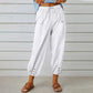 👖 50% OFF NOW! ✨ Women's Capri Pants – Wide Leg Drawstring – Comfy Fit, Casual Style & Elastic Waist 💫