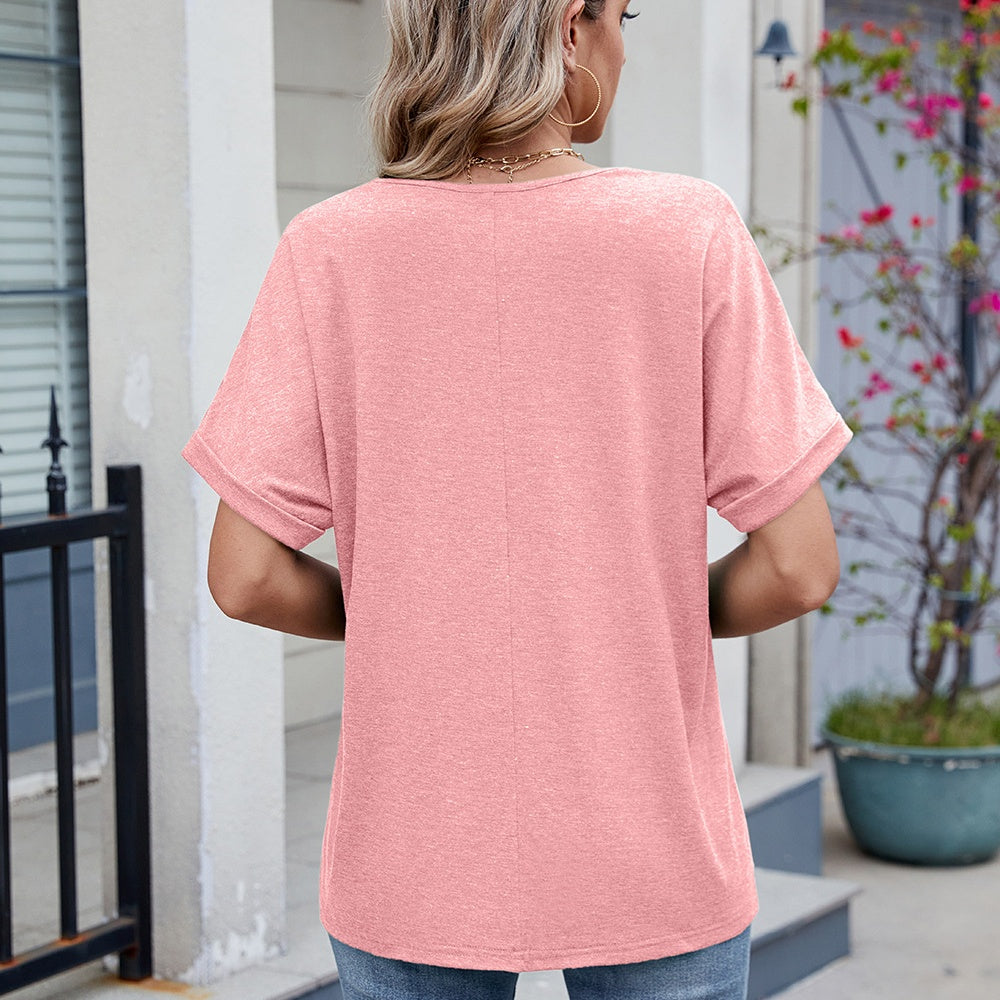 Women's V-Neck Casual Top