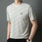 Men's Casual Printed Crewneck T-Shirt