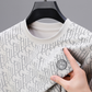 Men's Casual Printed Crewneck T-Shirt