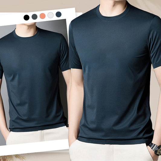 Men's Fashion Comfortable Breathable Crew Neck T-Shirt