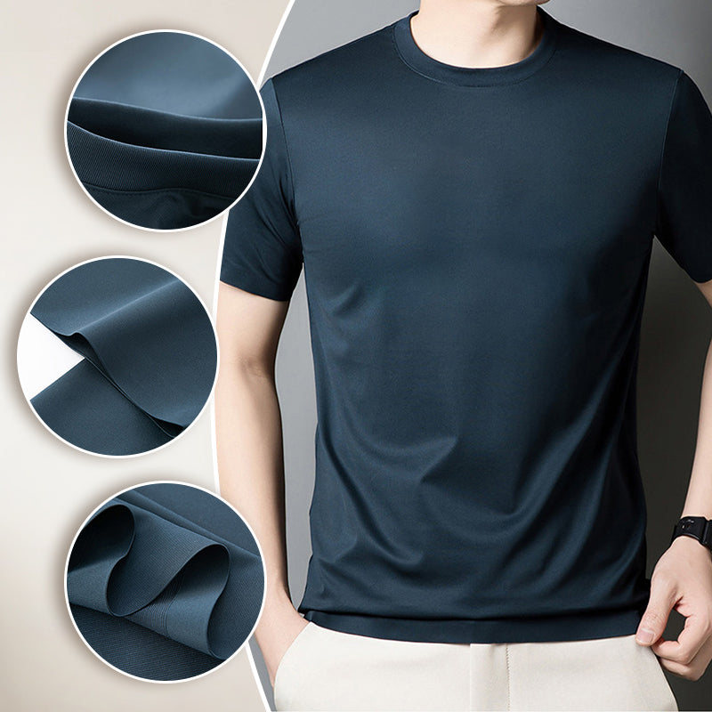 Men's Fashion Comfortable Breathable Crew Neck T-Shirt