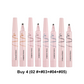 🔥Last Day-Buy 1 Get 1 Free!🎁🖤 Waterproof Eyebrow Pencil with 4-Prong Tip | Ultra-Fine Lines for Natural Hair-Like Effect 💗 | 24-Hour Smudge-Proof Wear 🌧️