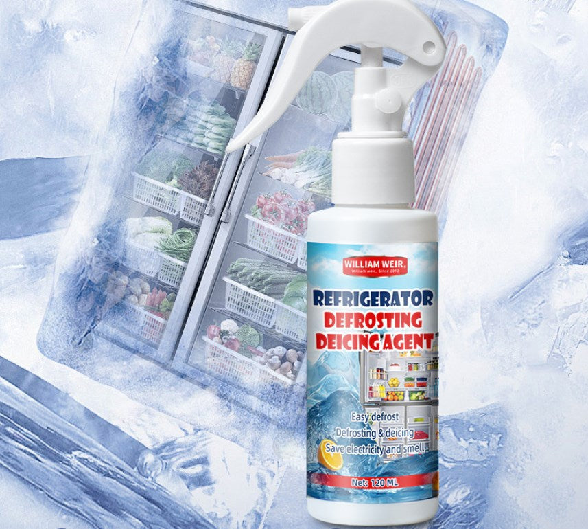 🧊 Buy 2 Get 1 Free | Defrosting Spray for Fridge Freezer 🎁 Includes Free Spatula