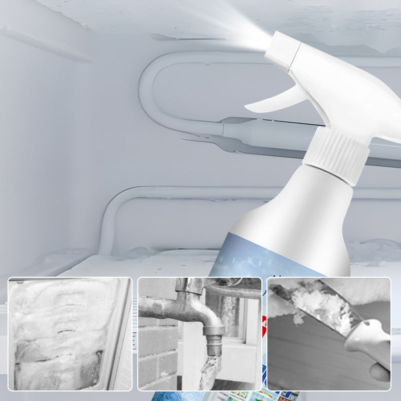 🧊 Buy 2 Get 1 Free | Defrosting Spray for Fridge Freezer 🎁 Includes Free Spatula