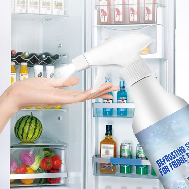 🧊 Buy 2 Get 1 Free | Defrosting Spray for Fridge Freezer 🎁 Includes Free Spatula