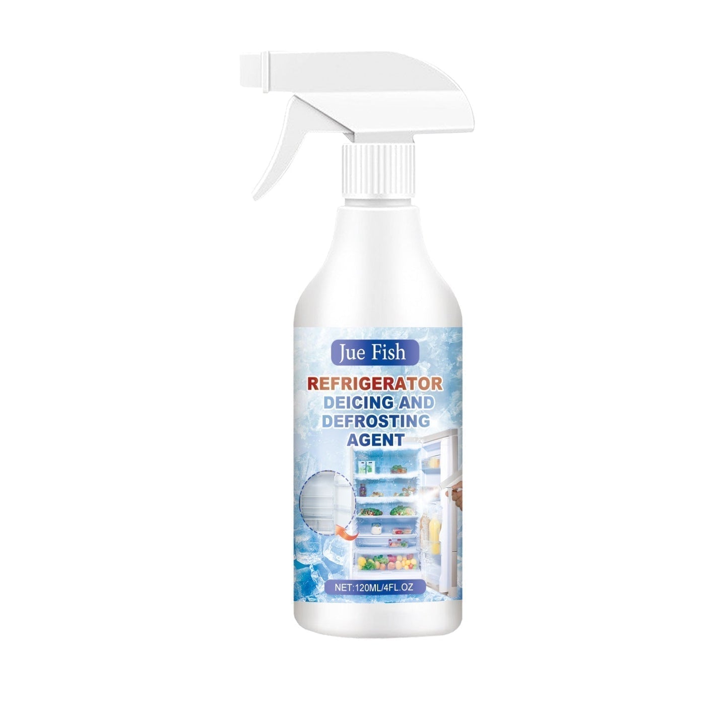 🧊 Buy 2 Get 1 Free | Defrosting Spray for Fridge Freezer 🎁 Includes Free Spatula