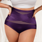 🌸 Last Day Special Price £5.99 ! 🎁Plus-Size High-Waist Cross Tummy Control Panties