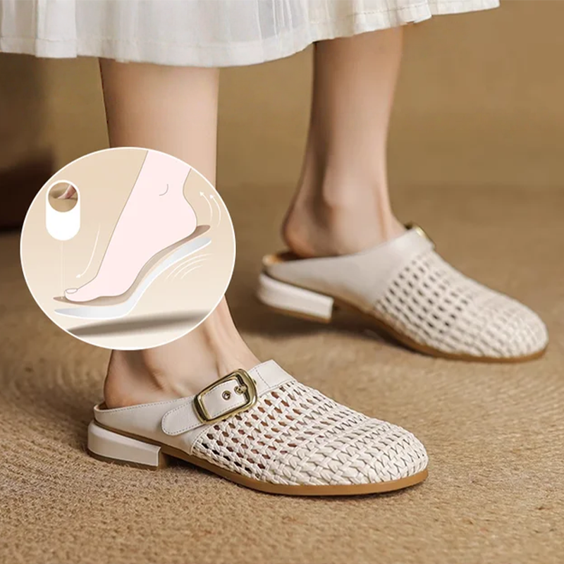 Women's Casual Cut-Out Mule Shoes
