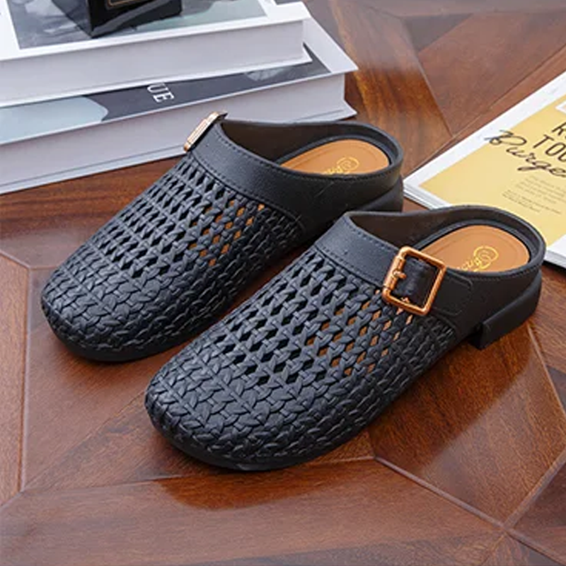 Women's Casual Cut-Out Mule Shoes