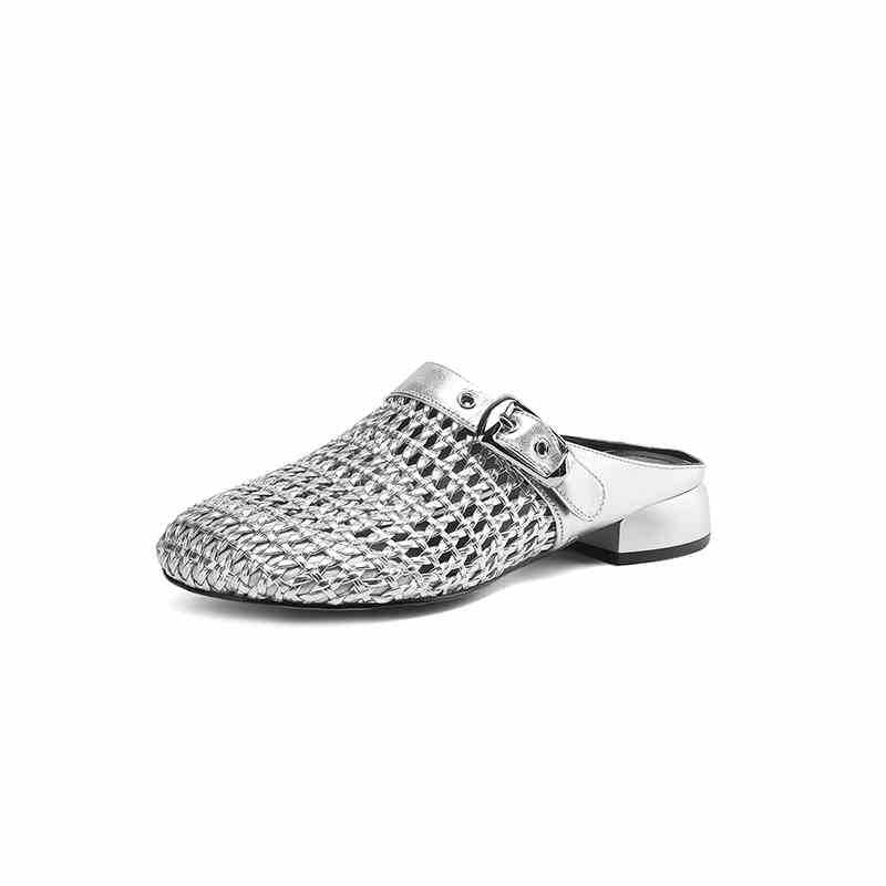 Women's Casual Cut-Out Mule Shoes