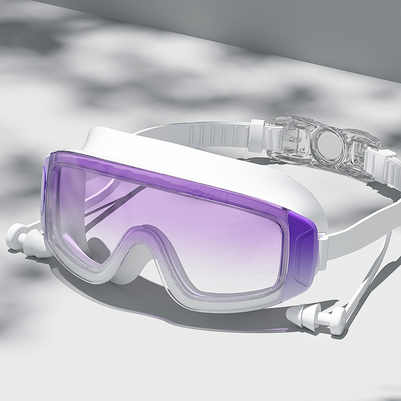Waterproof Swimming Goggles & Swimming Cap Set