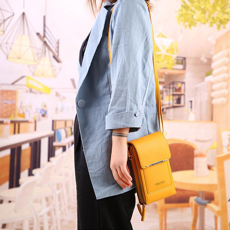 🔥Hot Sale 54% OFF -🎁Women's Touch Screen Mobile Phone Messenger bag