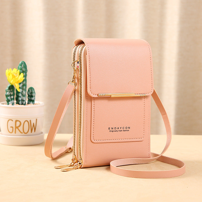 🔥Hot Sale 54% OFF -🎁Women's Touch Screen Mobile Phone Messenger bag