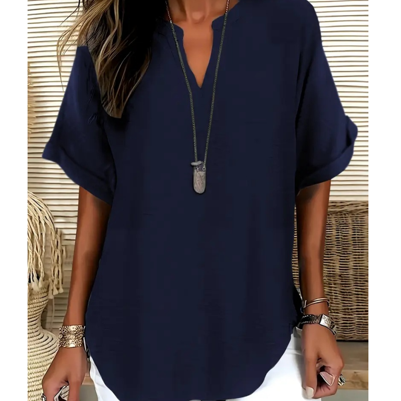 ⏳Limited-time 50% off⏰Fashion Loose Short Sleeve Top👚