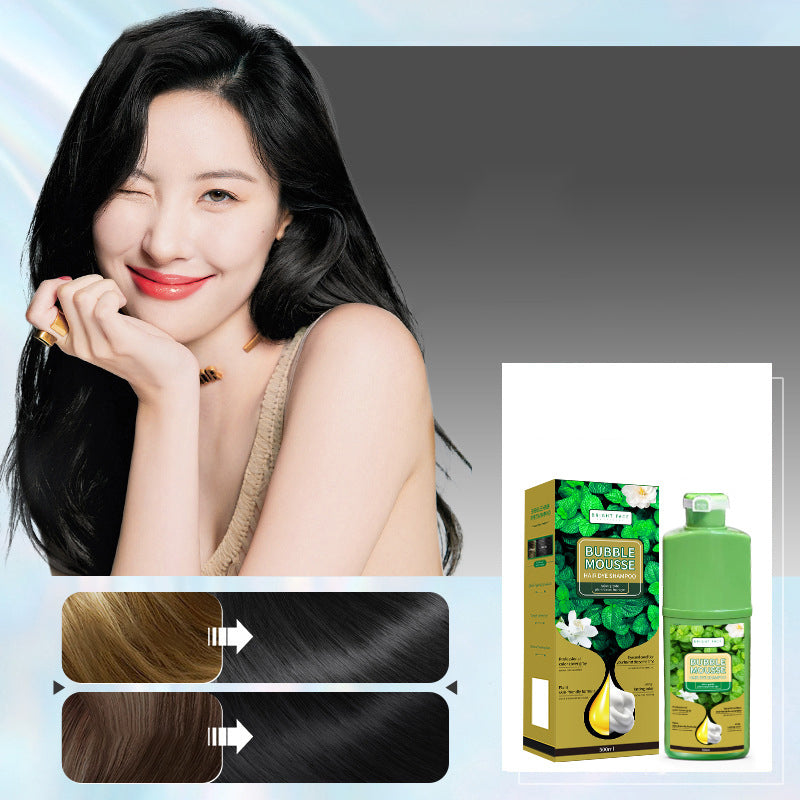 🏆 Last Day Special Price £11.99! 💇‍♀️Long‑Lasting Plant‑Based Foam Hair Dye｜Ammonia‑Free Easy DIY At‑Home Foam Hair Color