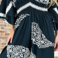 Women's Fashionable Print V-Neck Wide Leg Jumpsuit