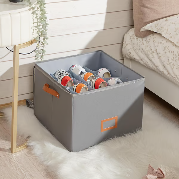 💥Fabric shoe organizer, storage box