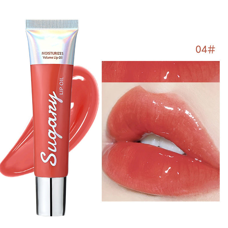 🔥✨Crystal Sparkle Lip Gloss with Hydrating Shine