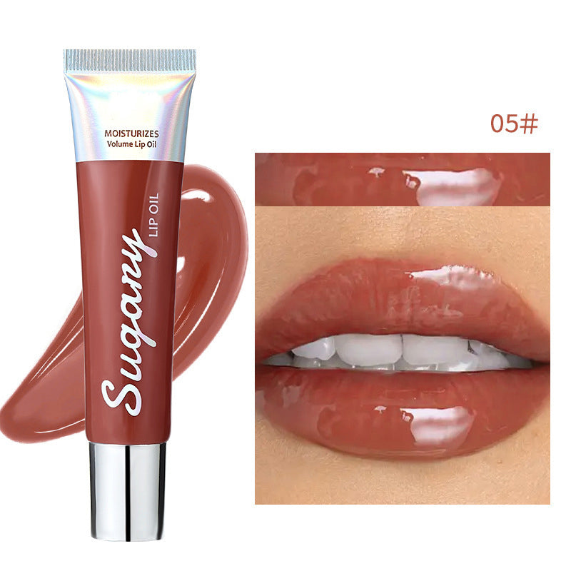 🔥✨Crystal Sparkle Lip Gloss with Hydrating Shine