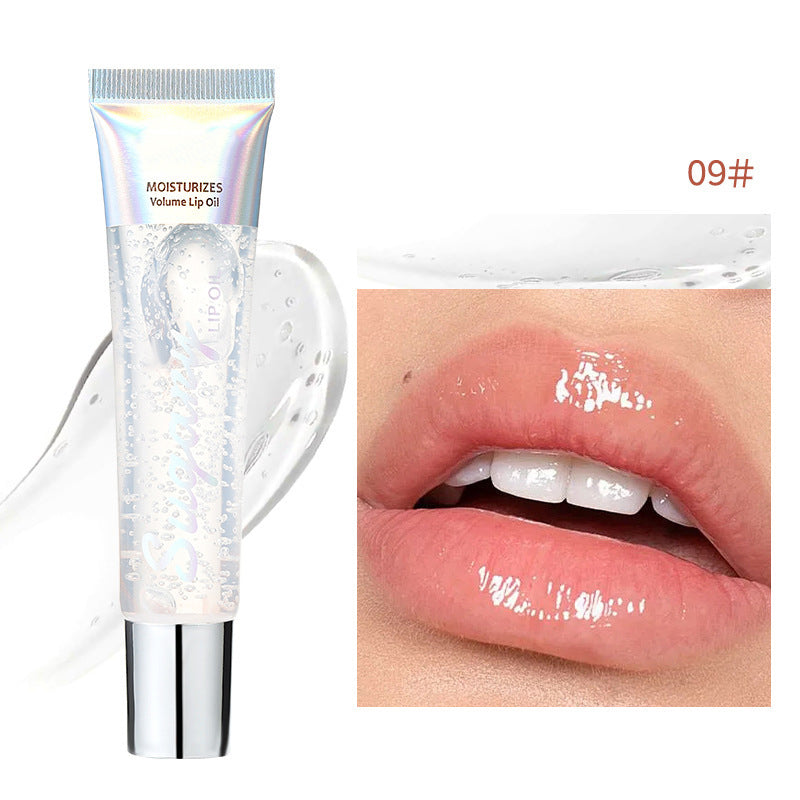 🔥✨Crystal Sparkle Lip Gloss with Hydrating Shine