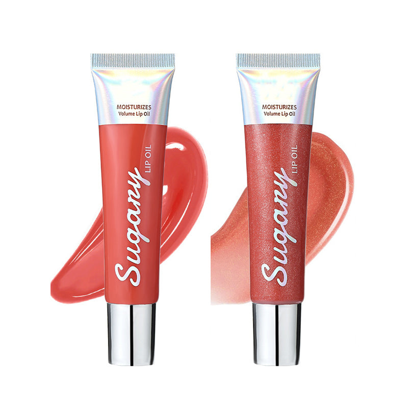 🔥✨Crystal Sparkle Lip Gloss with Hydrating Shine