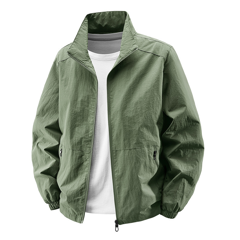 Unisex Casual Stand Collar Jacket