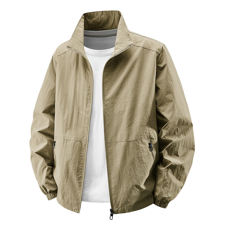Unisex Casual Stand Collar Jacket