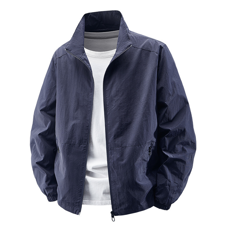 Unisex Casual Stand Collar Jacket