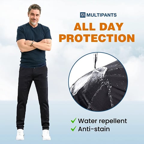 🎁Hot Sale 68% OFF🏆MultiPants – High Stretch Multi-pocket Durable Cargo Pants2