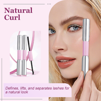 Double-Ended Waterproof Mascara for Volume & Length