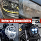 Headlight Restoration Kit for Yellowed & Foggy Lights