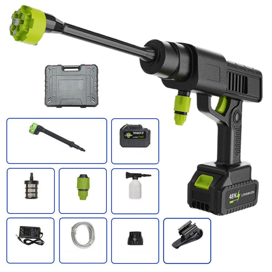 💦Cordless Pressure Washer and Single Port Charger Base, Bottle Portable Washer for Car, Home Cleaning & Garden Watering