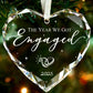 Elegant Heart or Round Crystal Pendant Necklace - The Perfect Gift