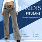Women's Vintage-Style Relaxed Fit Jeans