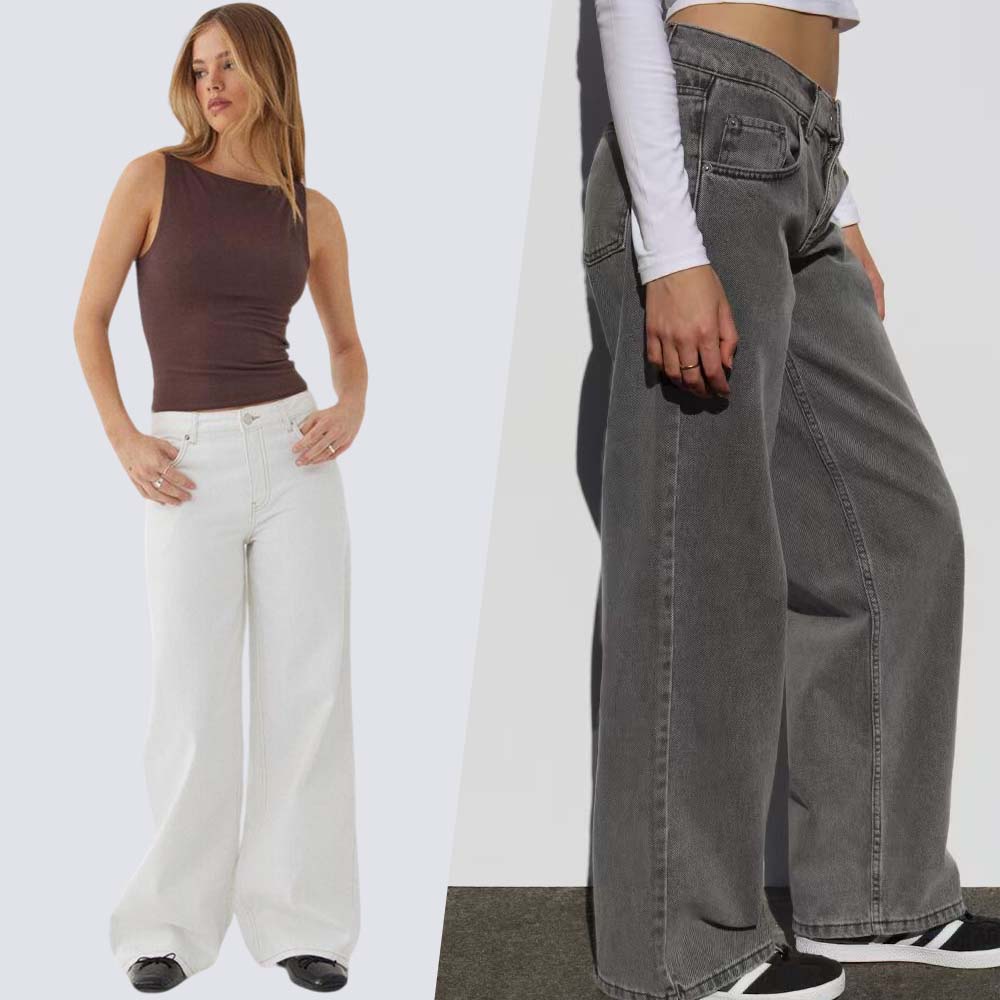 Women's Vintage-Style Relaxed Fit Jeans