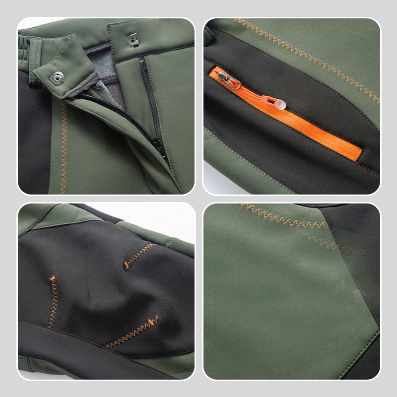 🍂Windproof Waterproof Warm Elastic Waist Hiking Pants