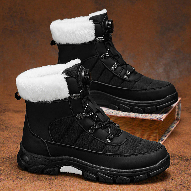 Men’s Cozy Boots With Soft Faux Fur Lining