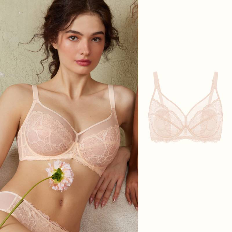 Full Cup Anti-Sagging Bra with Support for Women