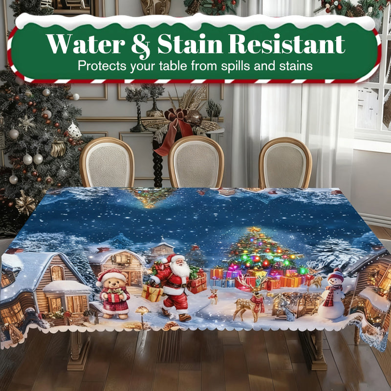 🎁Stylish Christmas Printed Tablecloth🔥