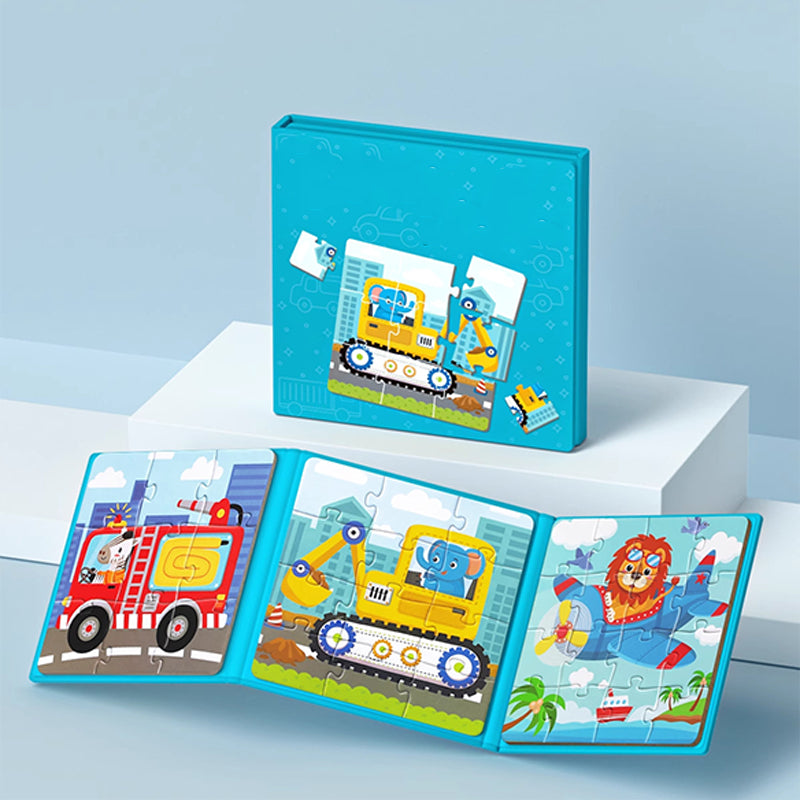Children's Magnetic Puzzle Book