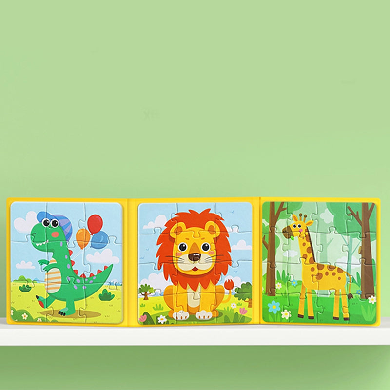 Children's Magnetic Puzzle Book