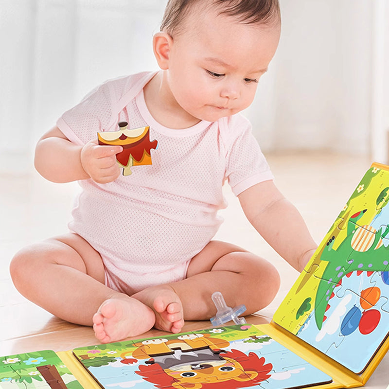 Children's Magnetic Puzzle Book